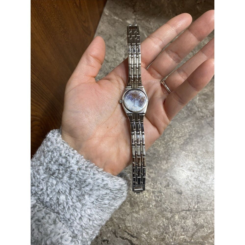 Relic By Fossil Women's Silver Tone Rhinestone Mo… - image 6